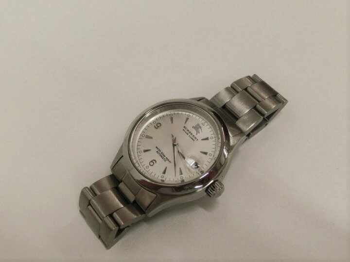楽天市場】美品 バーバリー メンズ ウォッチ 8210-825004 デイト 
