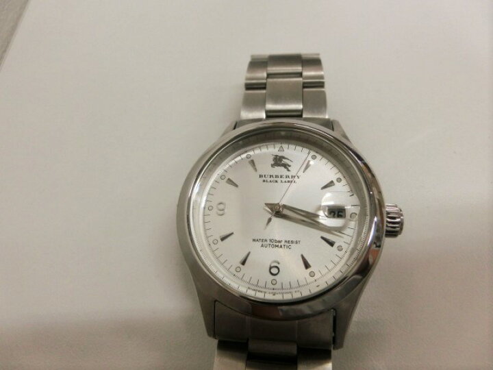 楽天市場】美品 バーバリー メンズ ウォッチ 8210-825004 デイト 