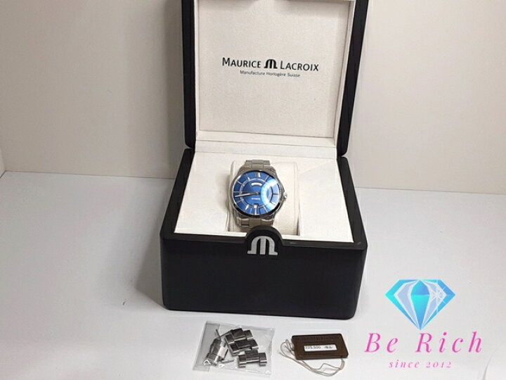 楽天市場】美品 モーリス ラクロア MAURICE LACROIX ポントス 