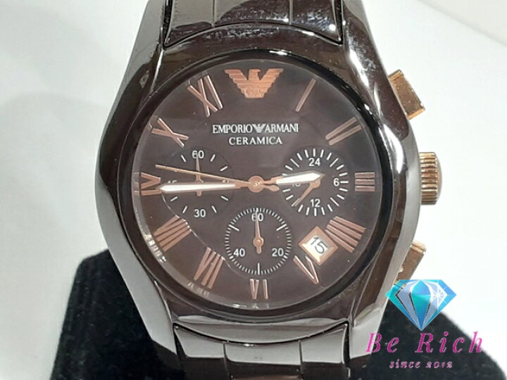 楽天市場】エンポリオ アルマーニ EMPORIO ARMANI クロノグラフ メンズ 