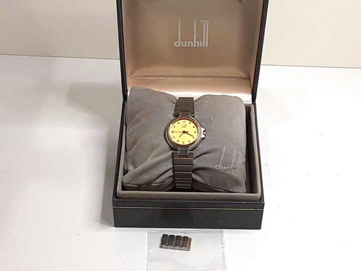 楽天市場】ダンヒル dunhill ミレニアム 12P ダイヤ レディース 腕時計  