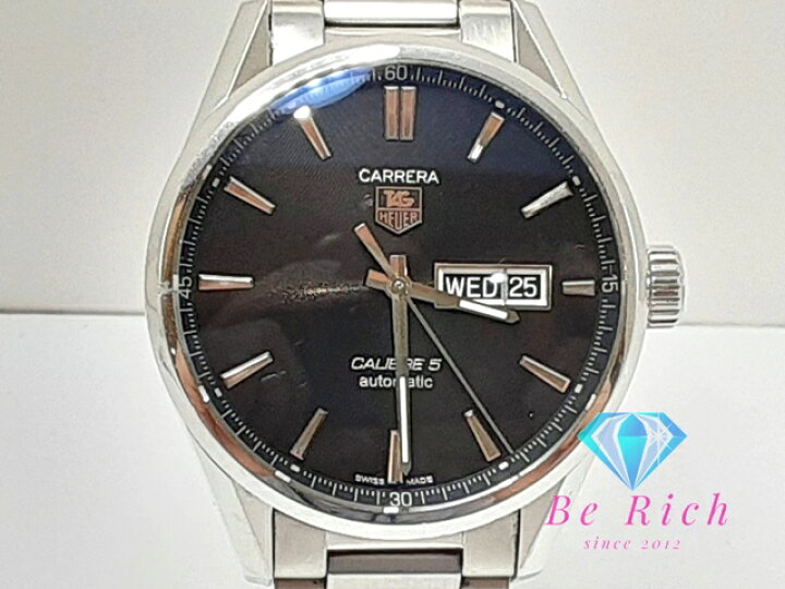 楽天市場】タグホイヤー TAG HEUER カレラ キャリバー5 自動巻き 