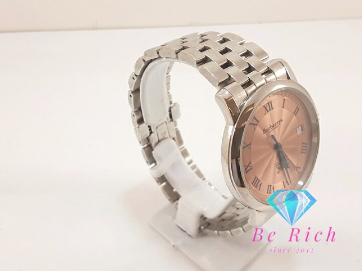 楽天市場】バーバリー BURBERRY メンズ 腕時計 デイト 12000G オレンジ  