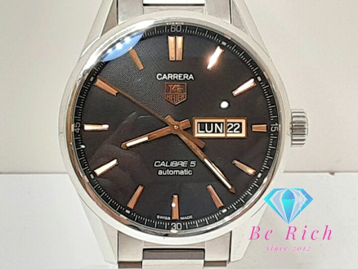 楽天市場】タグホイヤー TAG HEUER カレラ キャリバー5 自動巻き  
