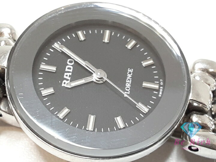 楽天市場】ラドー RADO フローレンス レディース 腕時計 318.3744.4 黒  
