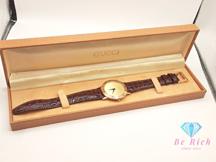 楽天市場】グッチ GUCCI メンズ 腕時計 3001M ゴールド ブラウン 茶 SS