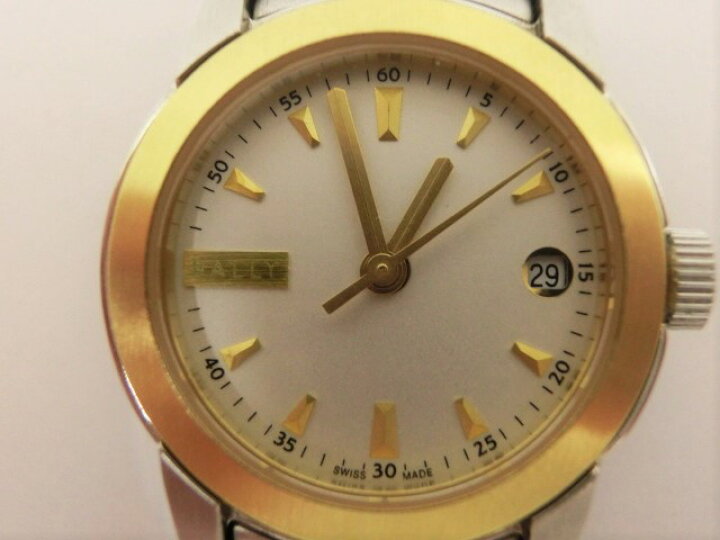楽天市場】美品 BALLY バリー レディース 腕時計 B10-B119 デイト 