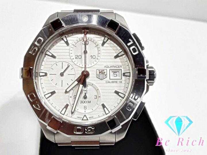 楽天市場】美品 タグ ホイヤー TAG HEUER アクアレーサー 300M クロノ 