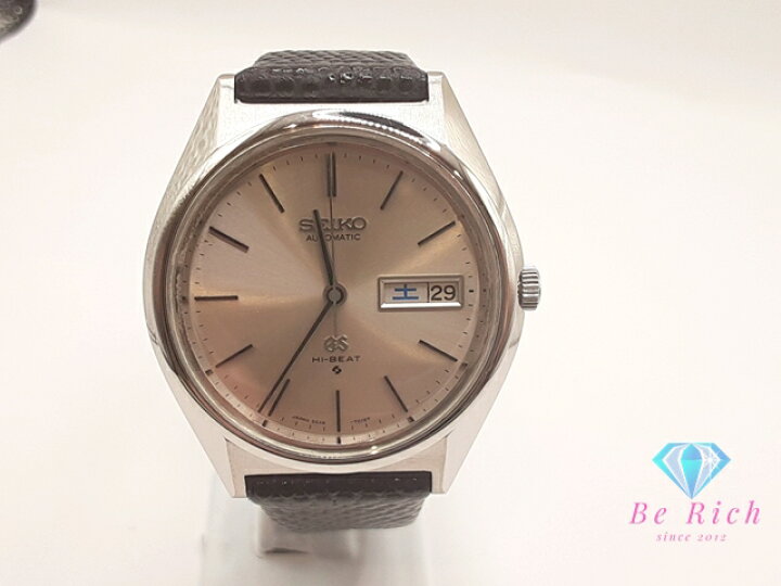 楽天市場】OH 仕上げ 済 グランド セイコー Grand Seiko ハイビート 