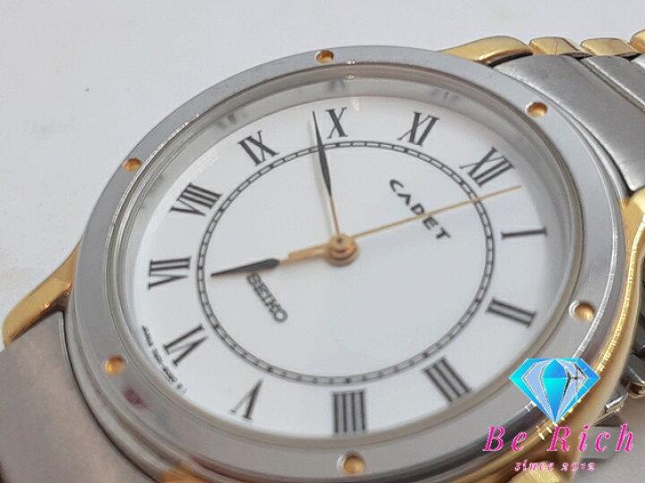 楽天市場】セイコー SEIKO CADET メンズ 腕時計 7N01-6050 白 ホワイト 