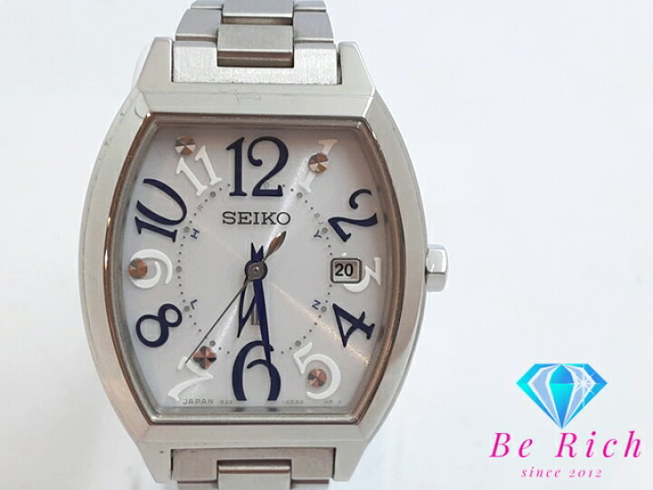 楽天市場】セイコー SEIKO ルキア ソーラー 電波 レディース 腕時計  