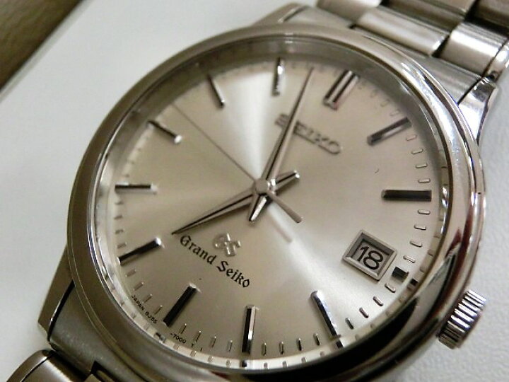 楽天市場】美品 セイコー グランドセイコー 8J56-7000 メンズ 腕時計 