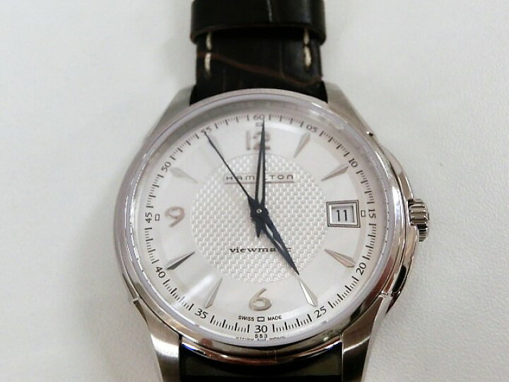 楽天市場】未使用品 ハミルトン H324550 ジャズマスター メンズ 腕時計 