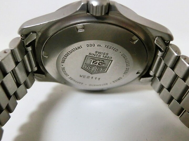 楽天市場】美品 タグホイヤー プロフェッショナル WE2111 メンズ 