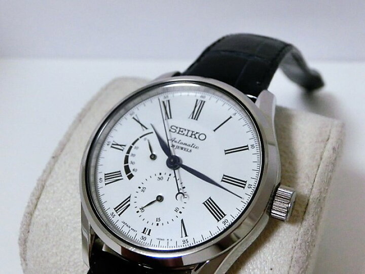 楽天市場】美品 セイコー プレサージュ 6R27-00F0 パワーリザーブ 