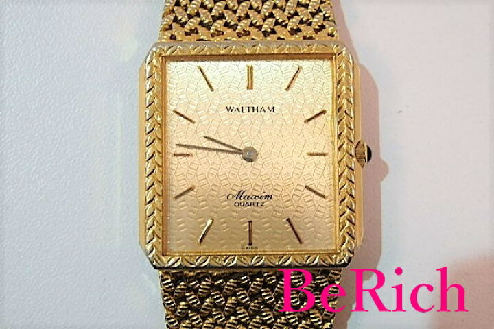 楽天市場】ウォルサム WALTHAM メンズ 腕時計 マキシム スクエア 