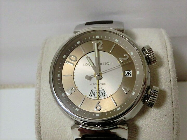 楽天市場】ルイ ヴィトン タンブール レヴェイユGMT Q1152 デイト 