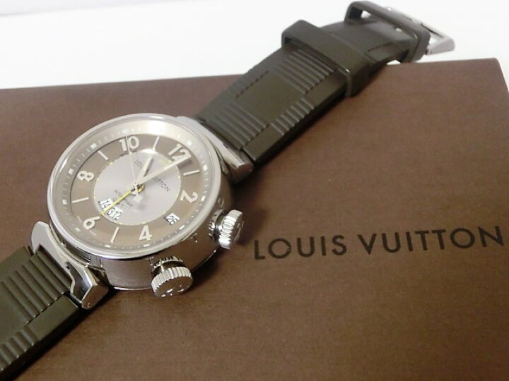 楽天市場】ルイ ヴィトン タンブール レヴェイユGMT Q1152 デイト 