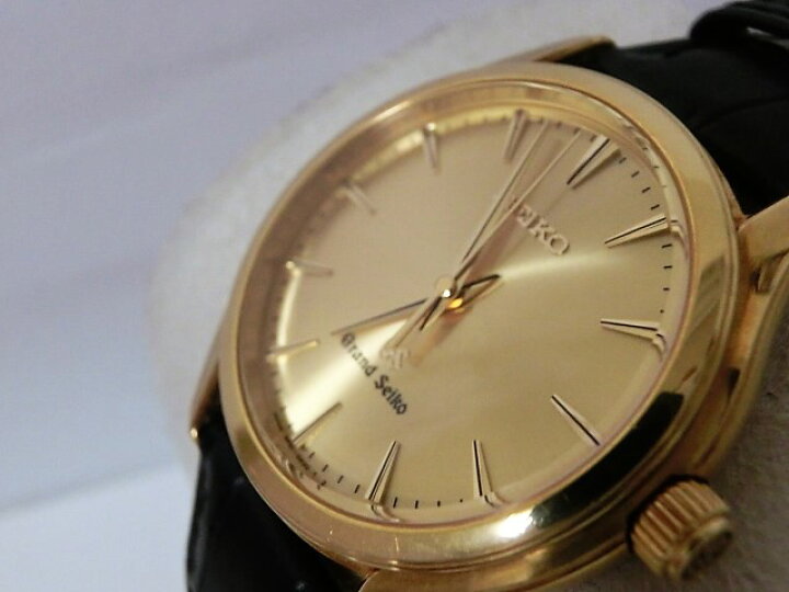 楽天市場】美品 セイコー グランドセイコー SBGX016 9F61-0A30 K18YG  