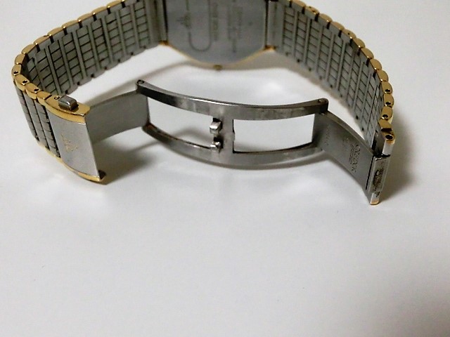 セイコー クレドール 7770-6090 メンズ 腕時計 SS/K18YG クォーツ アイボリー文字盤 SEIKO 【中古】【送料無料】mk1477  | BeRich 楽天市場支店