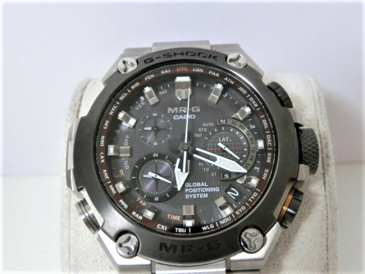 楽天市場】美品 カシオ G-SHOCK MRG-G1000D-1A フルメタル 