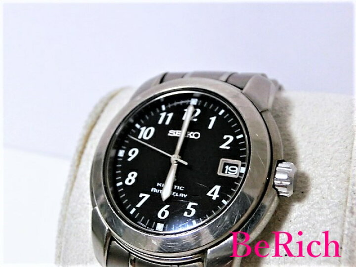 楽天市場】セイコー ブライツ キネティック 5J22-0D40 メンズ 腕時計  