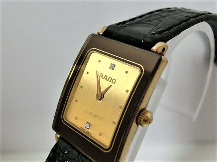 楽天市場】ラドー RADO フローレンス 2Pダイヤ レディース 腕時計 