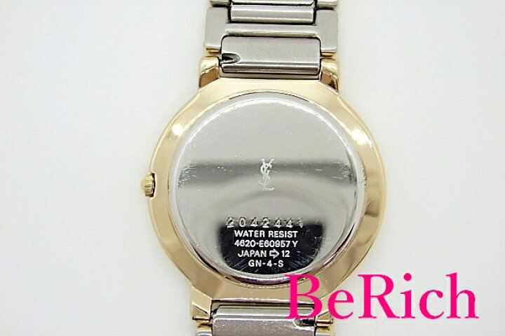 楽天市場】イヴ サンローラン YVES SAINT LAURENT 腕時計 4620-E60957 