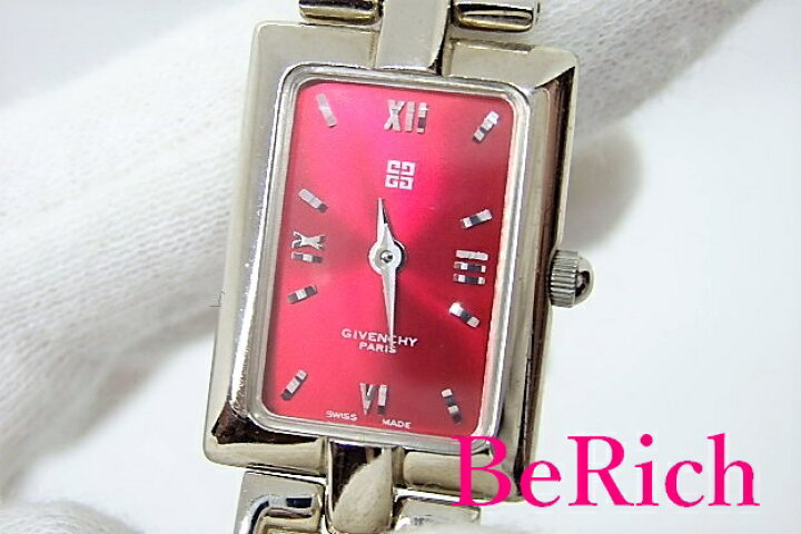 美品 ジバンシイ GIVENCHY スクエア スモールセコンド 腕時計 H356  