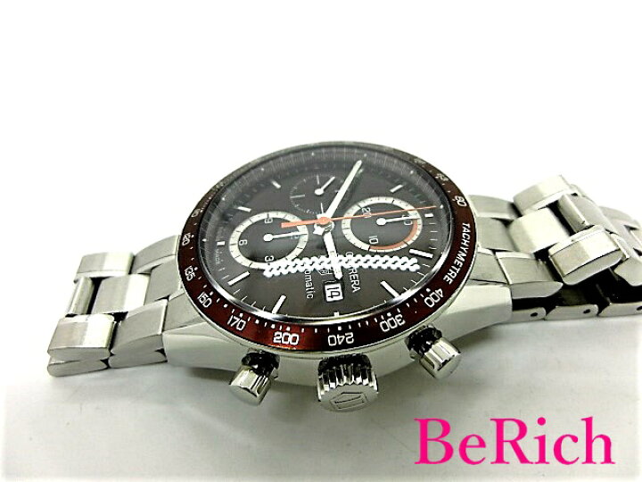 楽天市場】美品 タグホイヤー カレラ CV2013.BA0794 タキメーター 