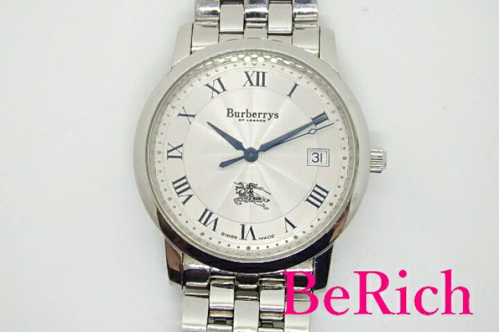 楽天市場】バーバリー BURBERRY メンズ 腕時計 デイト 12000G ホワイト 