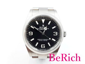 ロレックス 124270 ランダム番 エクスプローラー1 メンズ 腕時計 自動巻き AT SS シルバー 黒 ブラック 文字盤 ROLEX 【中古】【送料無料】 bt2679