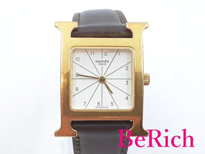 楽天市場】エルメス HERMES Hウォッチ RS1-201 レディース 腕時計 白
