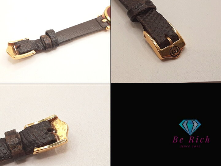 楽天市場】グッチ GUCCI レディース 腕時計 アイボリー ブラウン 茶 SS 