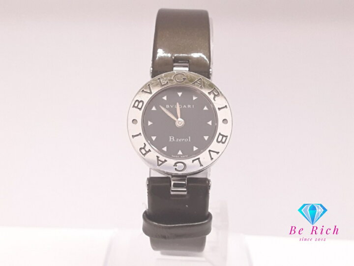 楽天市場】ブルガリ BVLGARI B-zero1 レディース 腕時計 BZ 22 S 黒 