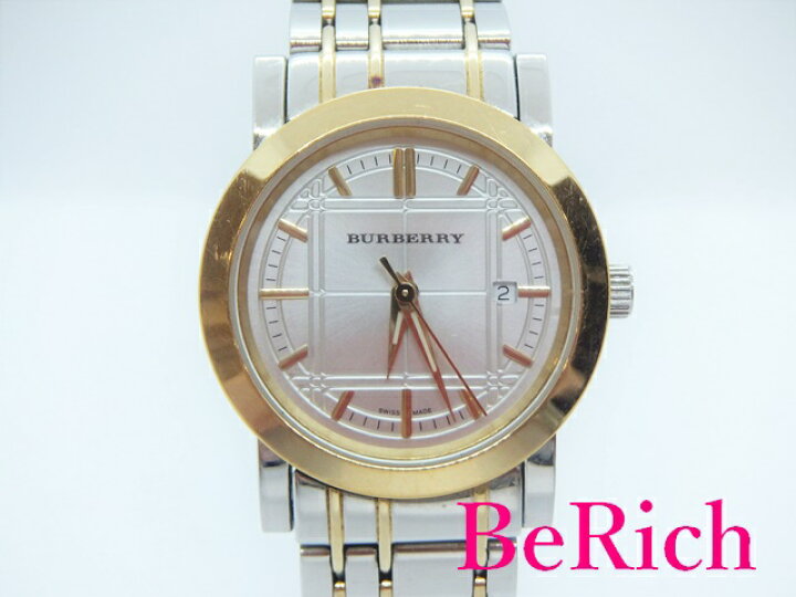 楽天市場】バーバリー BURBERRY レディース 腕時計 デイト BU 1359 