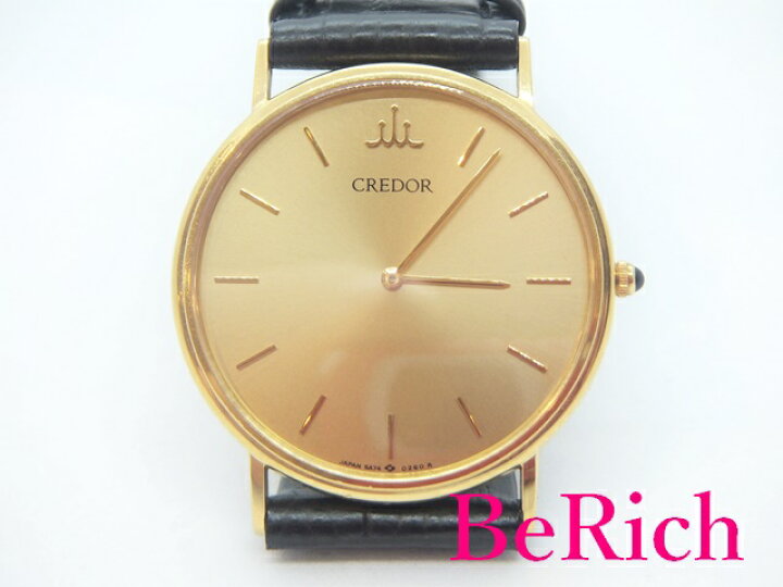 楽天市場】セイコー SEIKO クレドール CREDOR 5A74-0140 K18 YG メンズ 