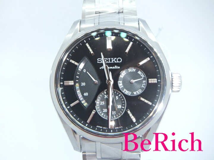 楽天市場】美品 セイコー SEIKO プレサージュ SARW023 6R21-01B0 自動 