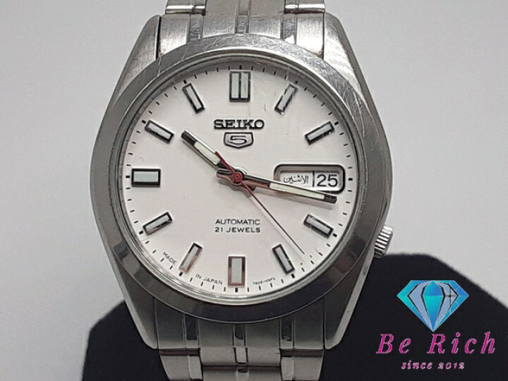 楽天市場】セイコー SEIKO 5 自動巻き メンズ 腕時計 デイデイト 7S26  