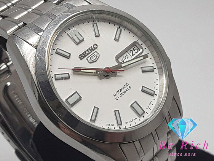 楽天市場】セイコー SEIKO 5 自動巻き メンズ 腕時計 デイデイト 7S26 