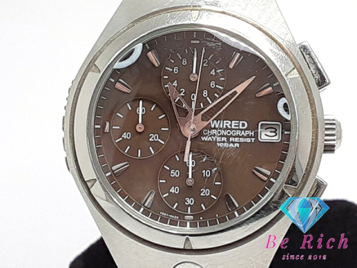 楽天市場】セイコー SEIKO アルバ ワイアード クロノグラフ メンズ 