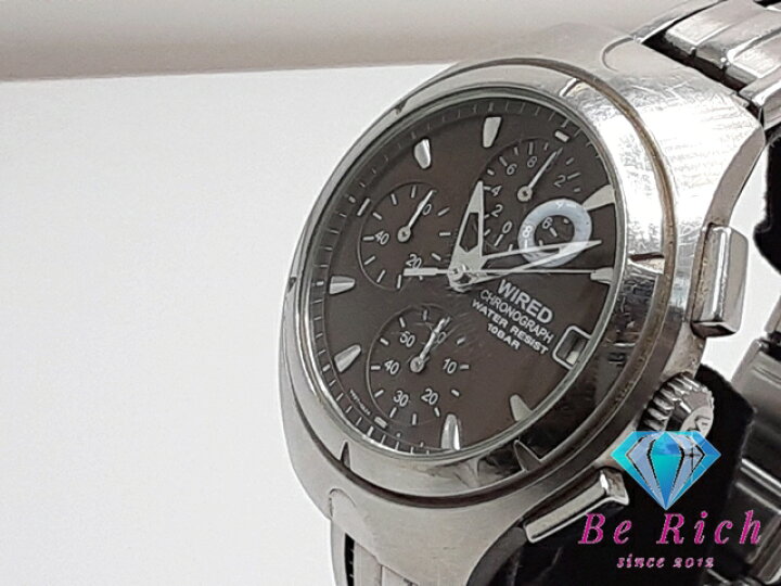 楽天市場】セイコー SEIKO アルバ ワイアード クロノグラフ メンズ 