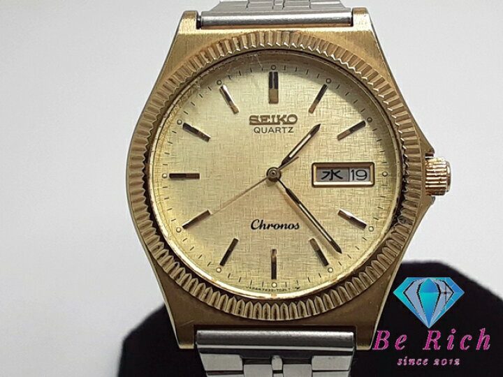楽天市場】セイコー SEIKO クロノス メンズ 腕時計 デイデイト 7433 