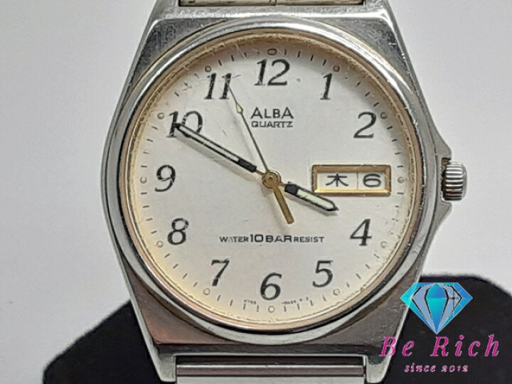 動作品】SEIKO アルバ V743-8A10 メンズ #1932 】セイコー SEIKO 
