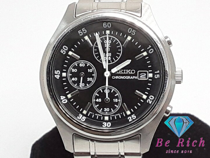 楽天市場】セイコー SEIKO クロノグラフ メンズ 腕時計 デイト 7T92 