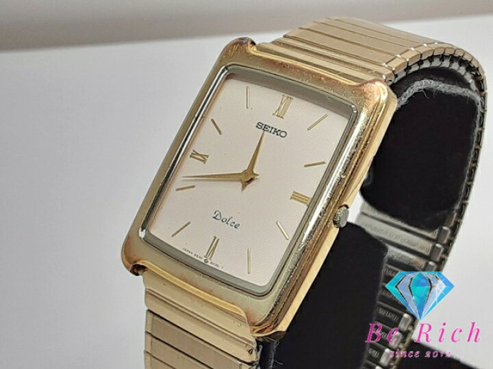 楽天市場】セイコー SEIKO ドルチェ メンズ 腕時計 9530-5020 ゴールド 