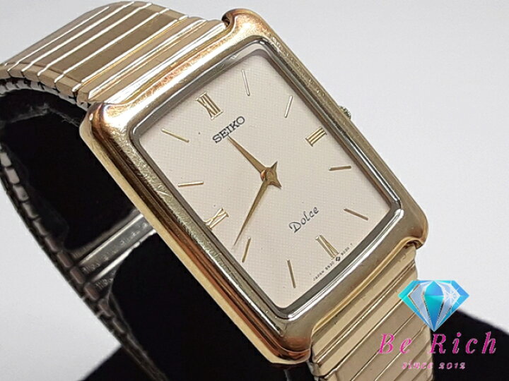 楽天市場】セイコー SEIKO ドルチェ メンズ 腕時計 9530-5020 ゴールド 