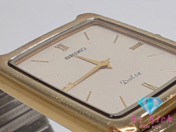 楽天市場】セイコー SEIKO ドルチェ メンズ 腕時計 9530-5020 ゴールド 