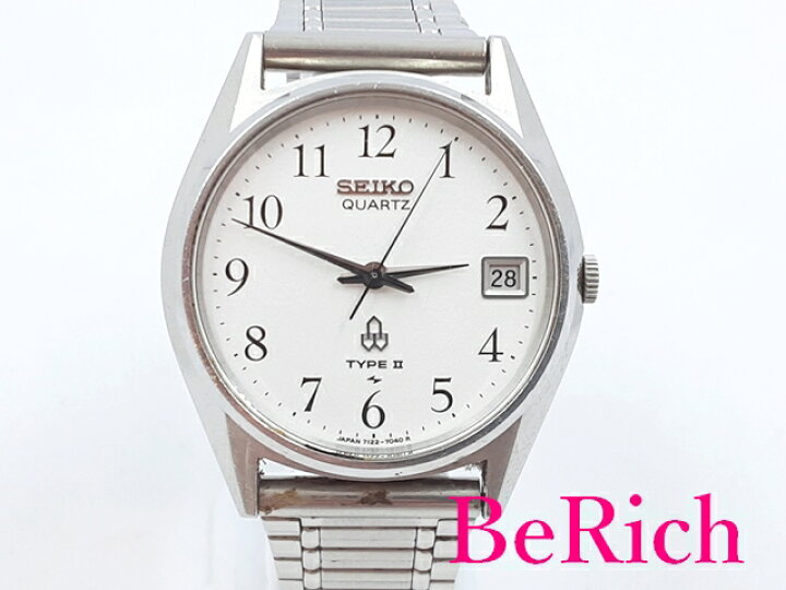 楽天市場】セイコー SEIKO TYPE 2 メンズ 腕時計 デイト 7122-7020 白 