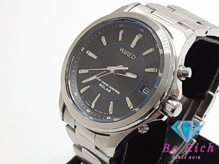 楽天市場】セイコー SEIKO ワイアード 電波 ソーラー メンズ 腕時計 